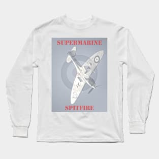 Supermarine Spitfire  Dive Long Sleeve T-Shirt